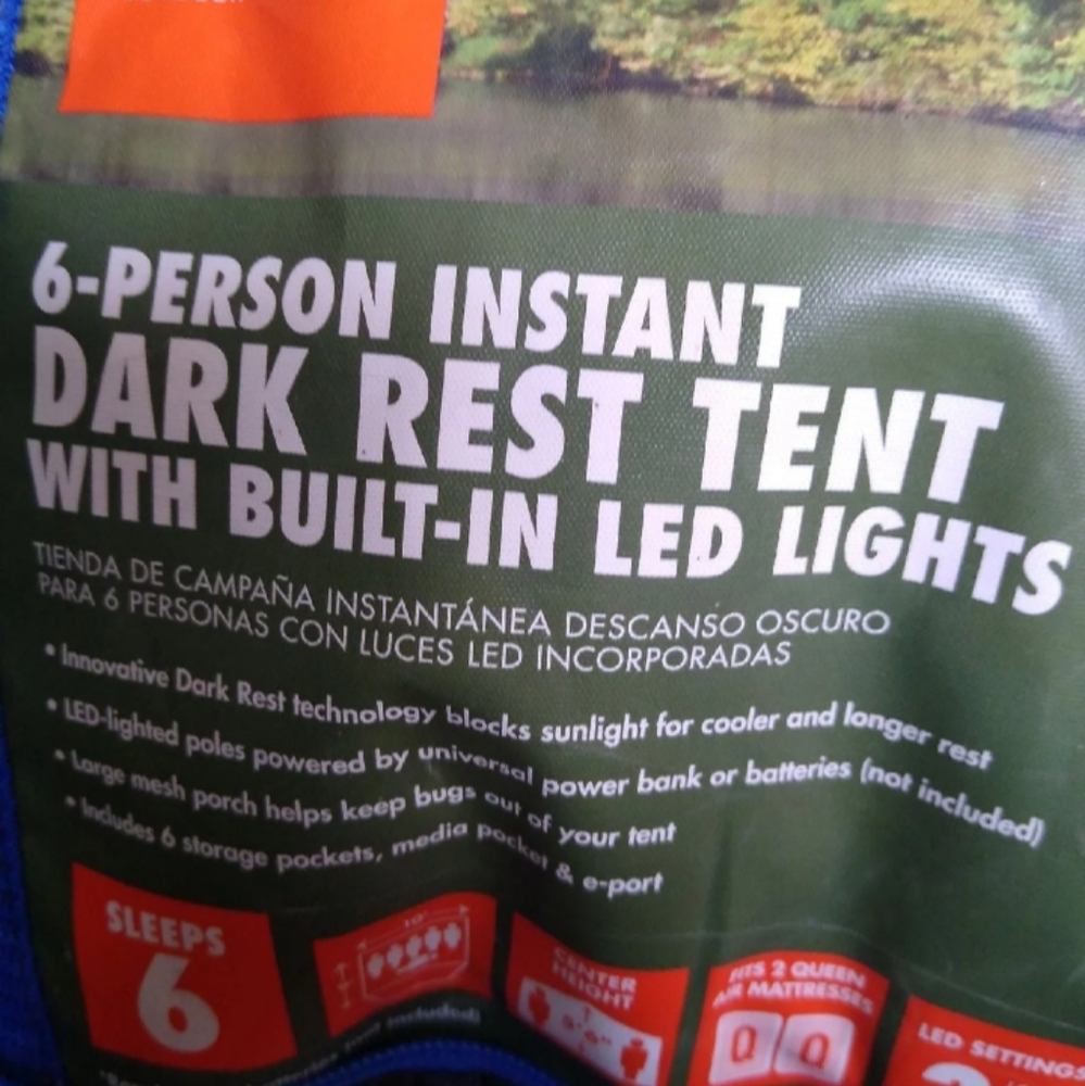 6 person tent